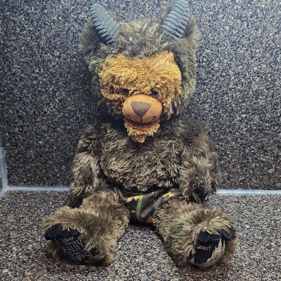 Build a Bear Workshop Disney's Beauty and the Beast 19" Plush Beast BAB - Picture 1 of 6